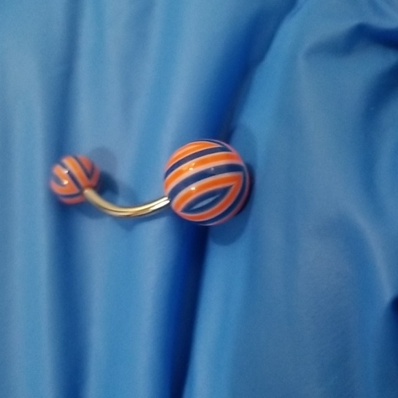 Belly bar belly button piercing ring new - Picture 8 of 11